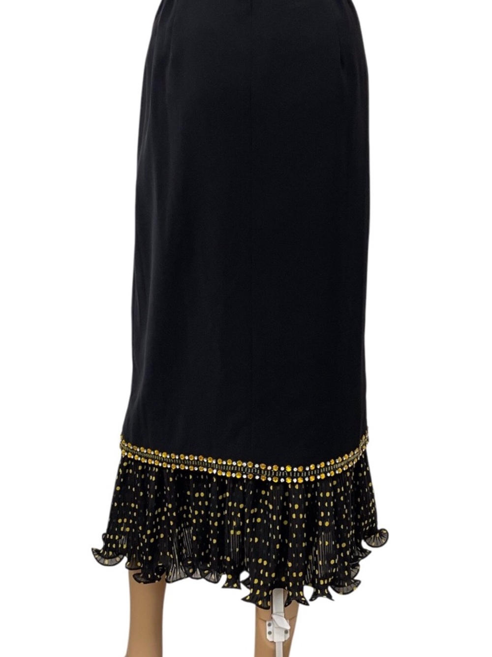 Louise Ricci Women's Black Skirt,10 - Picture 2 of 6